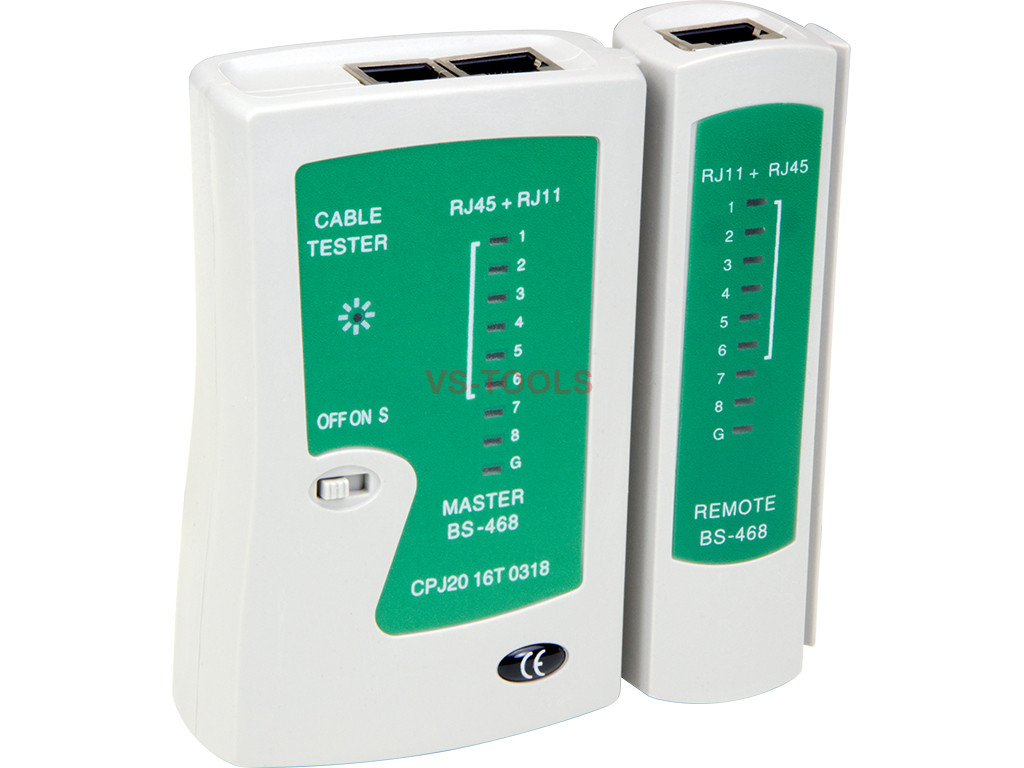Network Patch Cable Tester Telephone Lan RJ11 RJ12